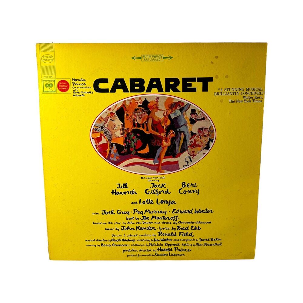 Harold Prince & Ruth Mitchell: Cabaret, 1966 Columbia Records KOS 3040 Vinyl